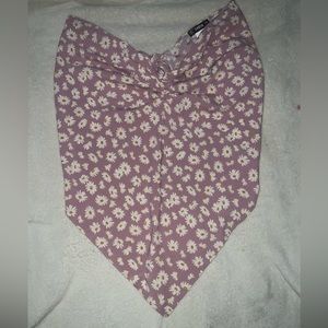 SHEIN Tie Crop Top - Size XL